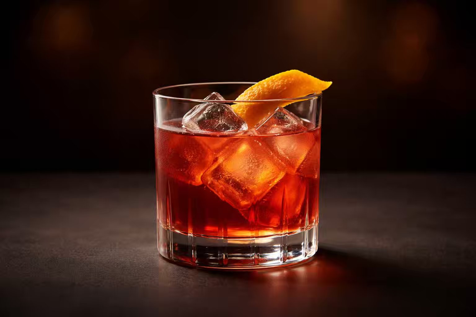 Rhubarb Negroni