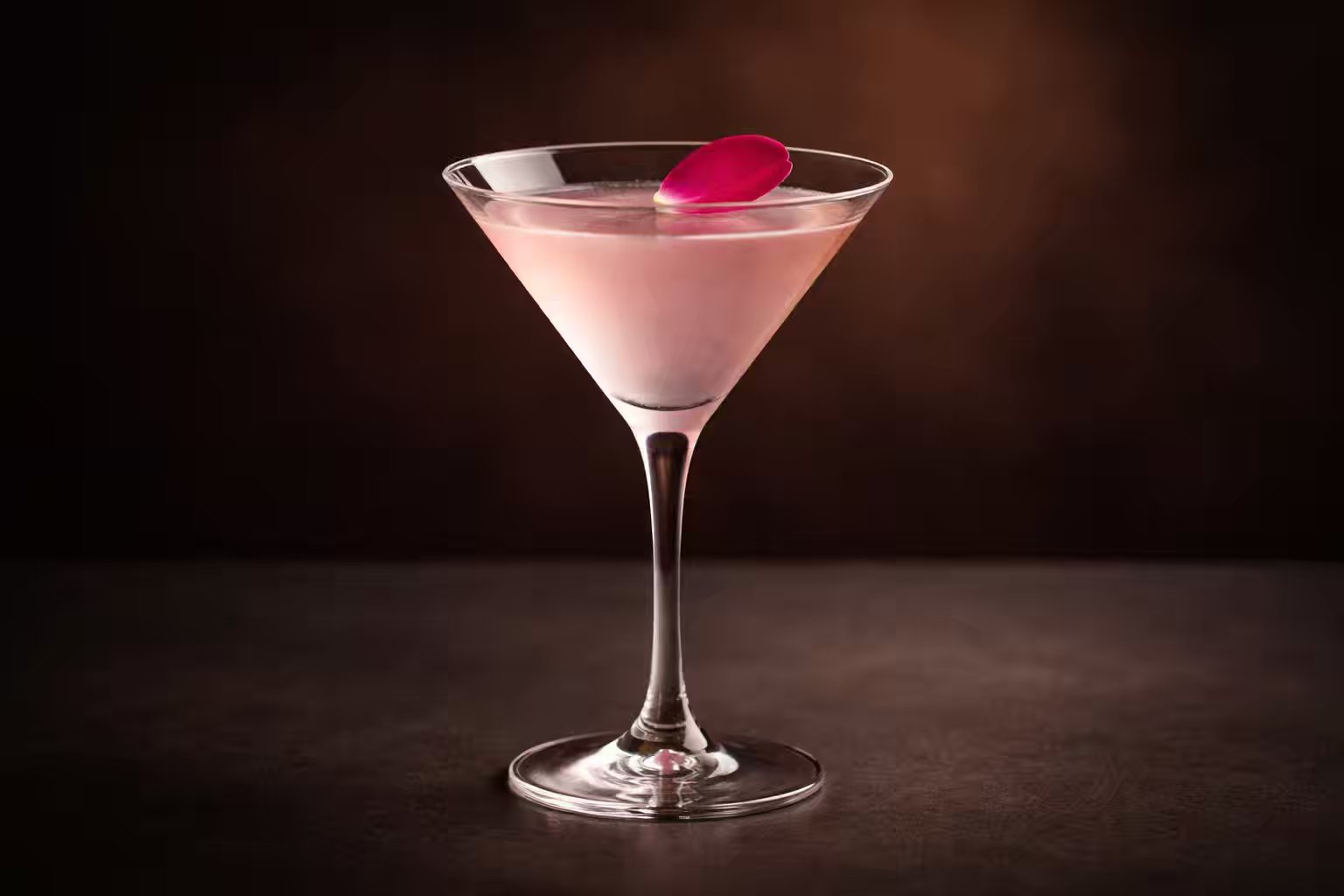 Lychee and Rose Petal Martini