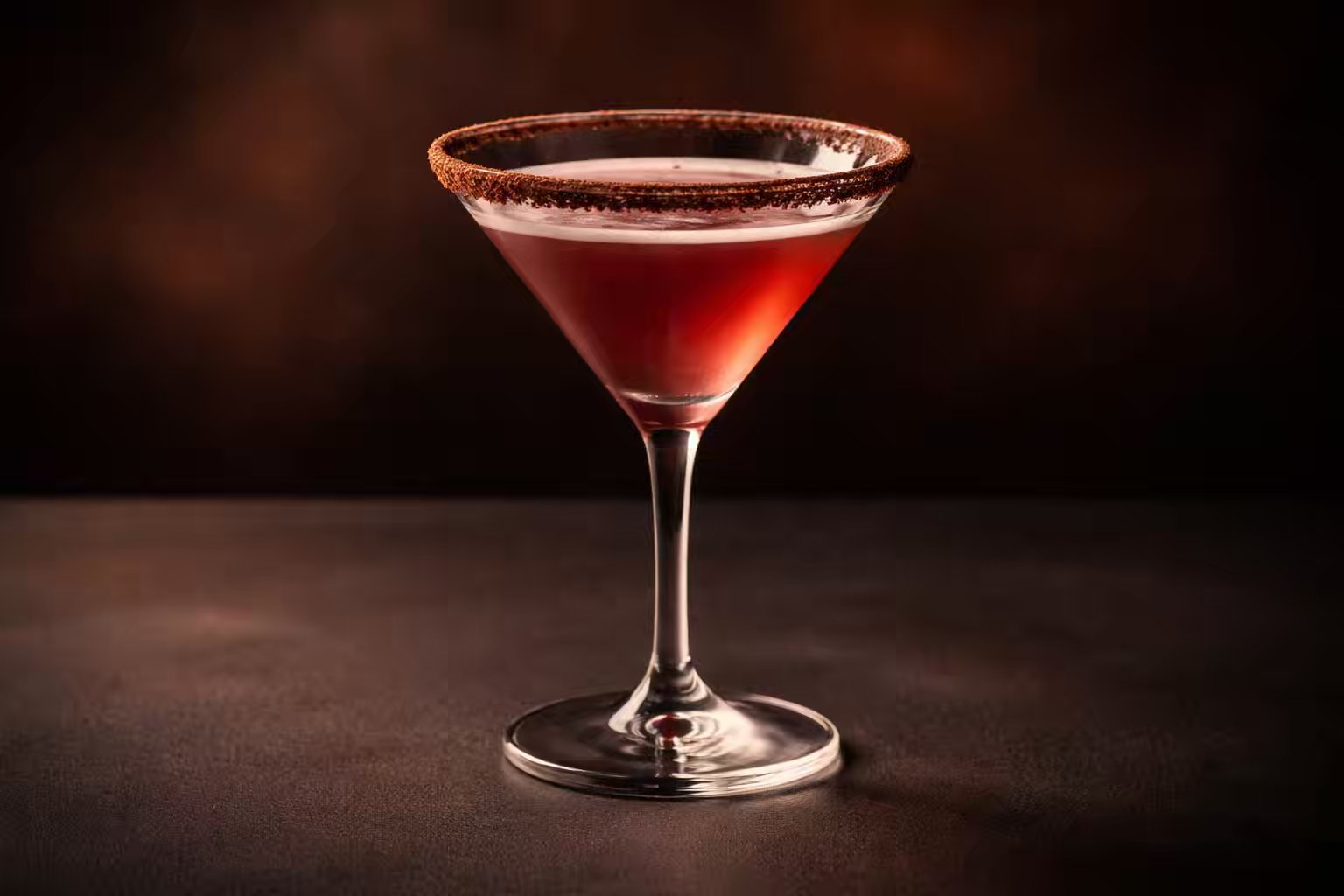 Chocolate and Cranberry 'Martini'