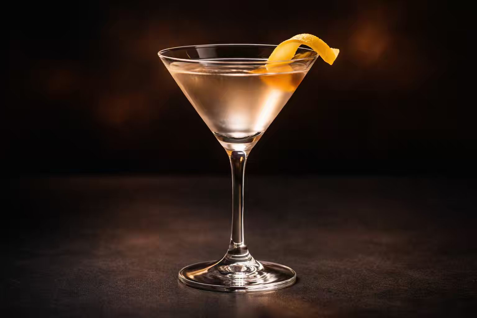 Reversed Vesper and Tonic 'Martini'