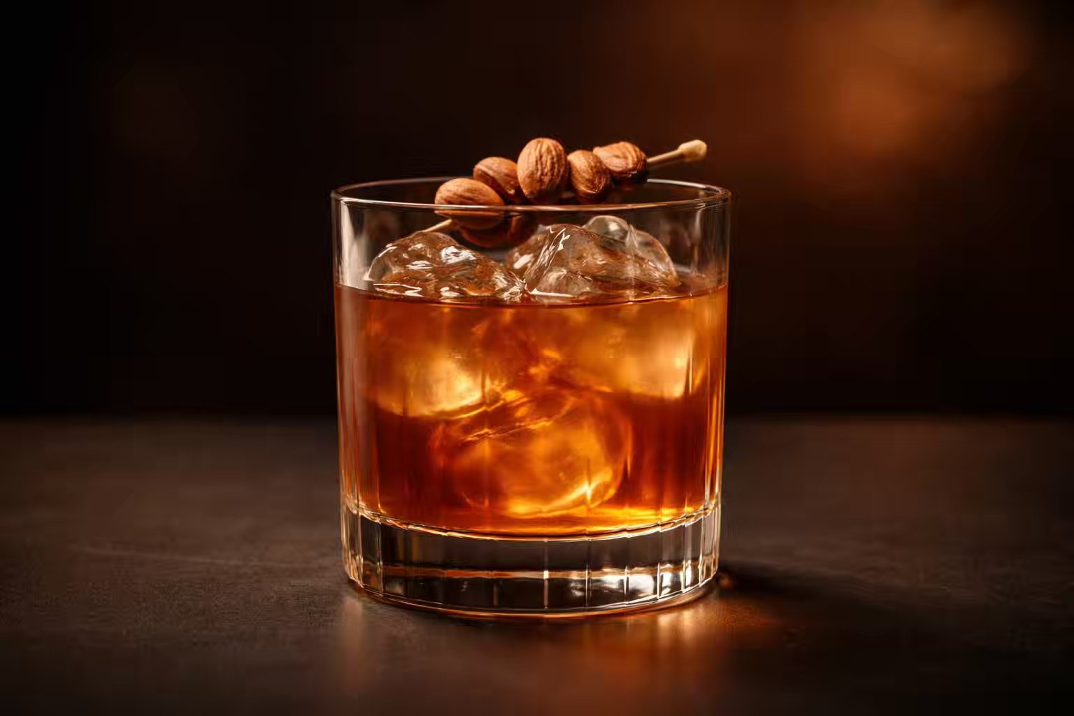 Almond Old Fashioned (Bourbon Based)