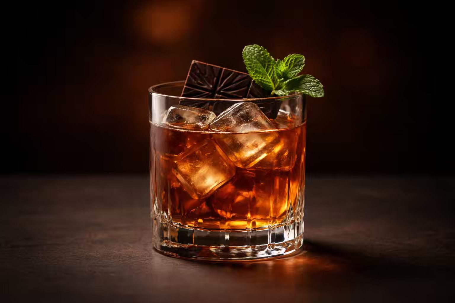 Chocolate Bourbon Stinger