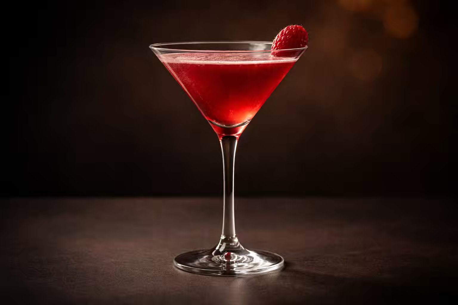 Raspberry Deluxe Martini