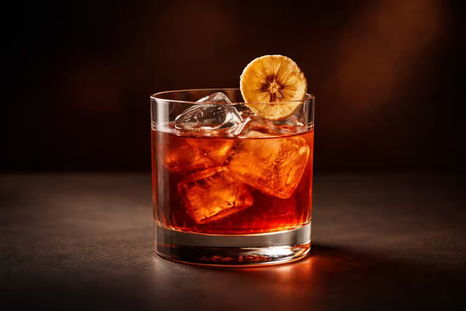Spiced Plantain Negroni