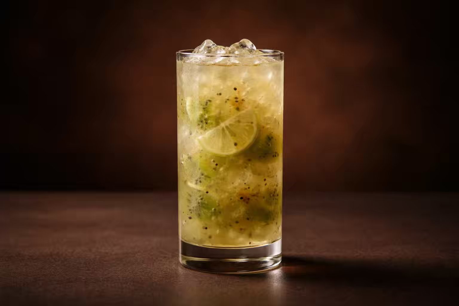French Kiwi and Apple Caipirinha