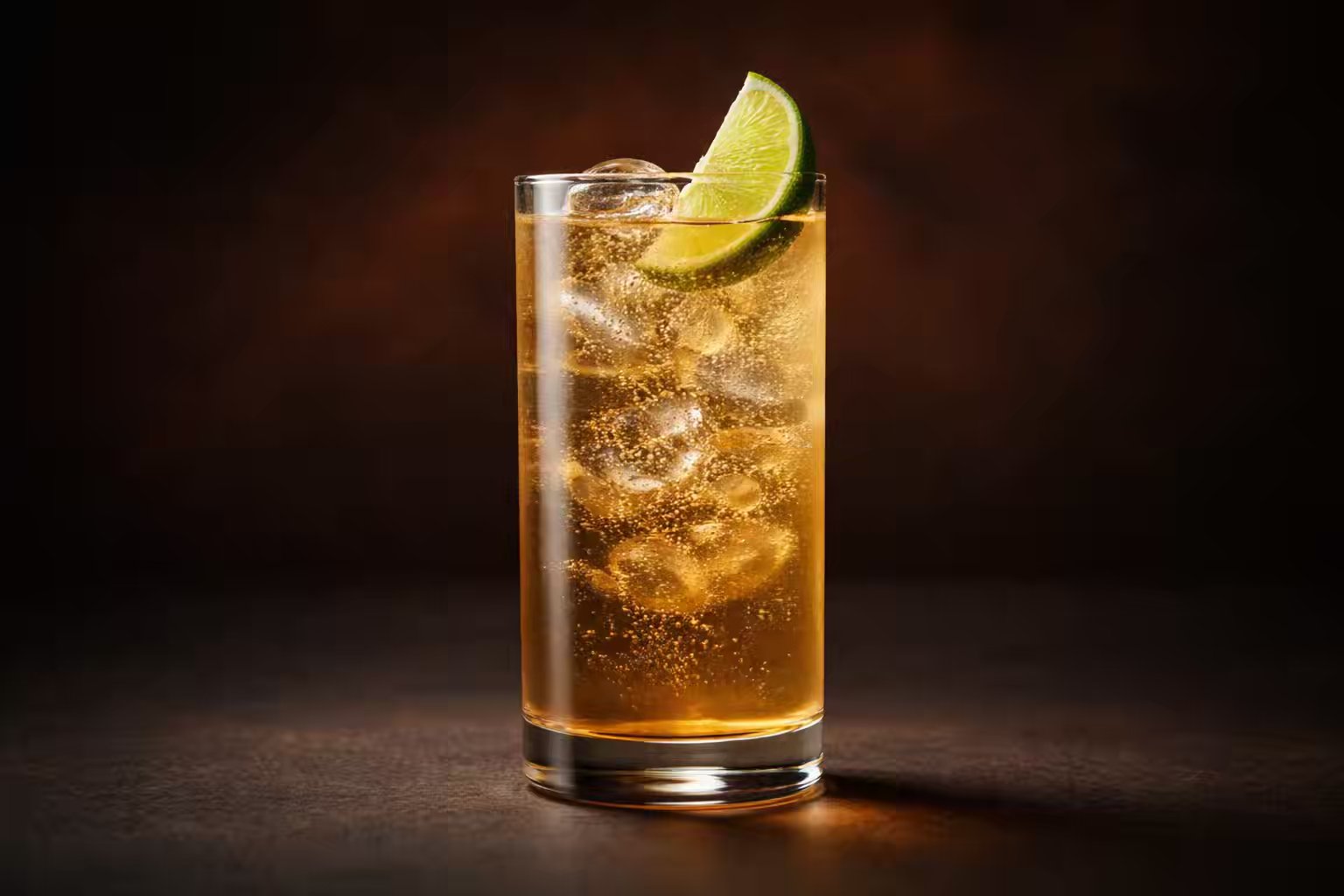 Grappa and Ginger Highball