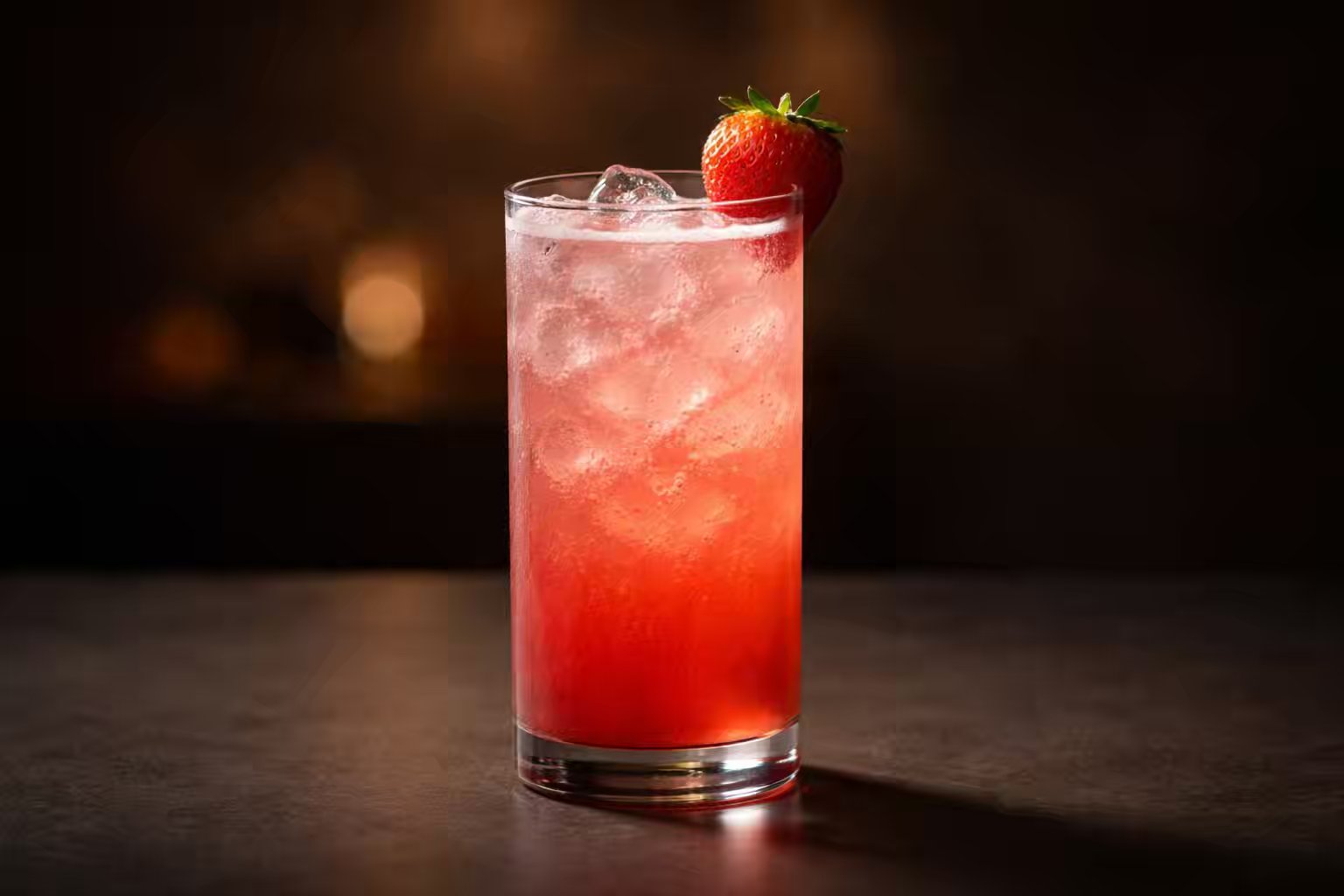 Strawberry Collins