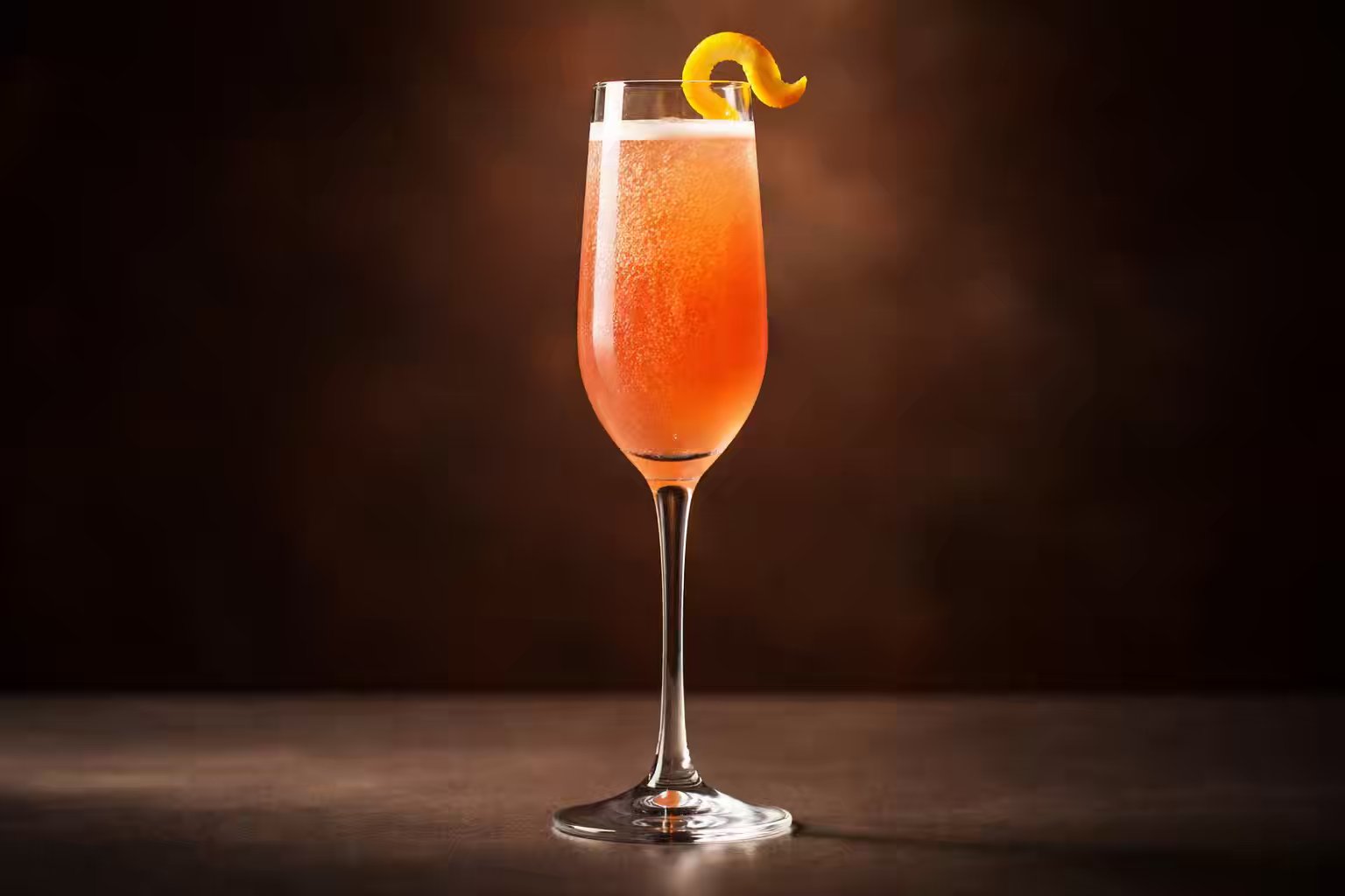 Rhubarb and Honey Bellini