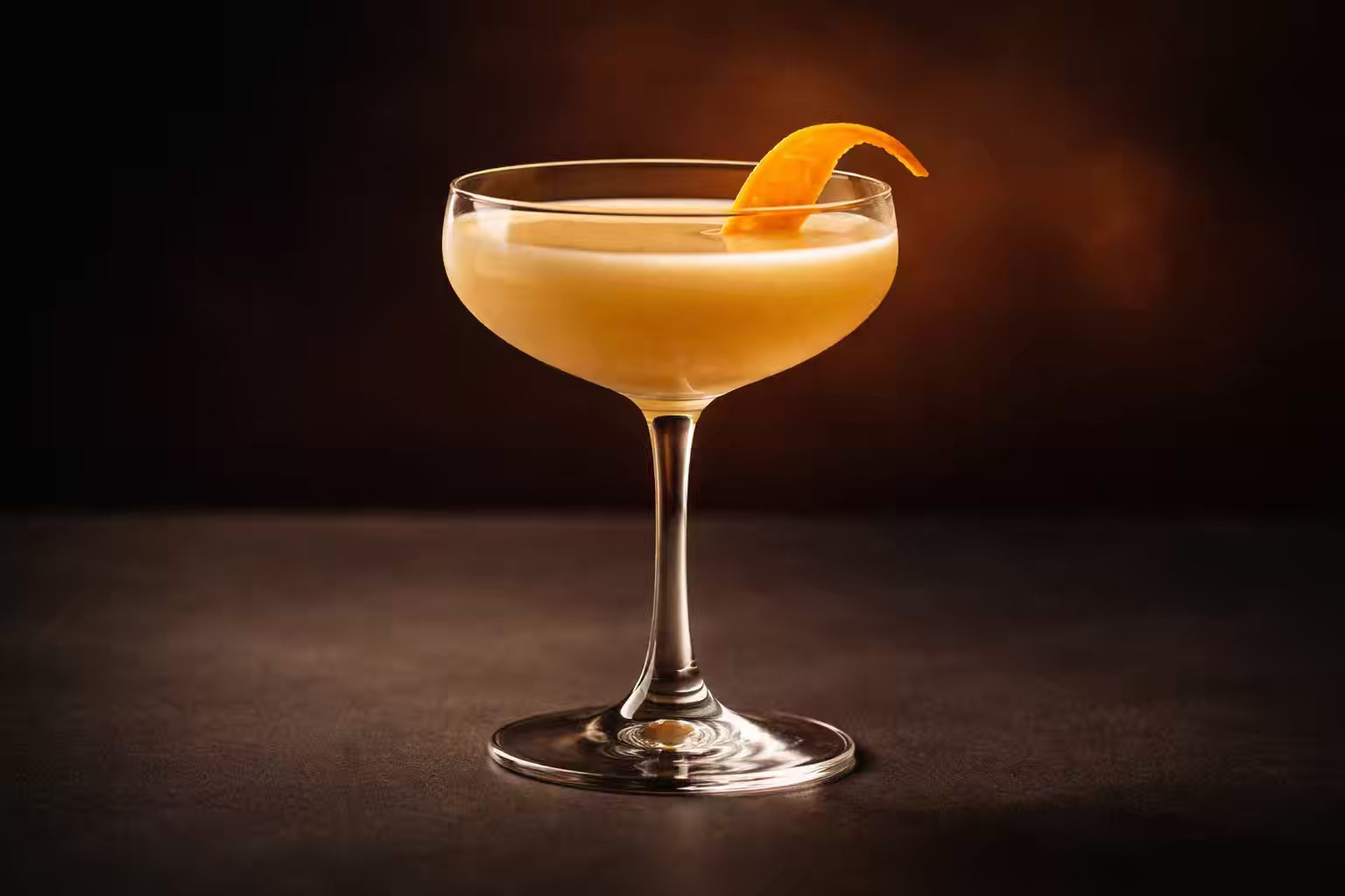 Orange Custard Cocktail