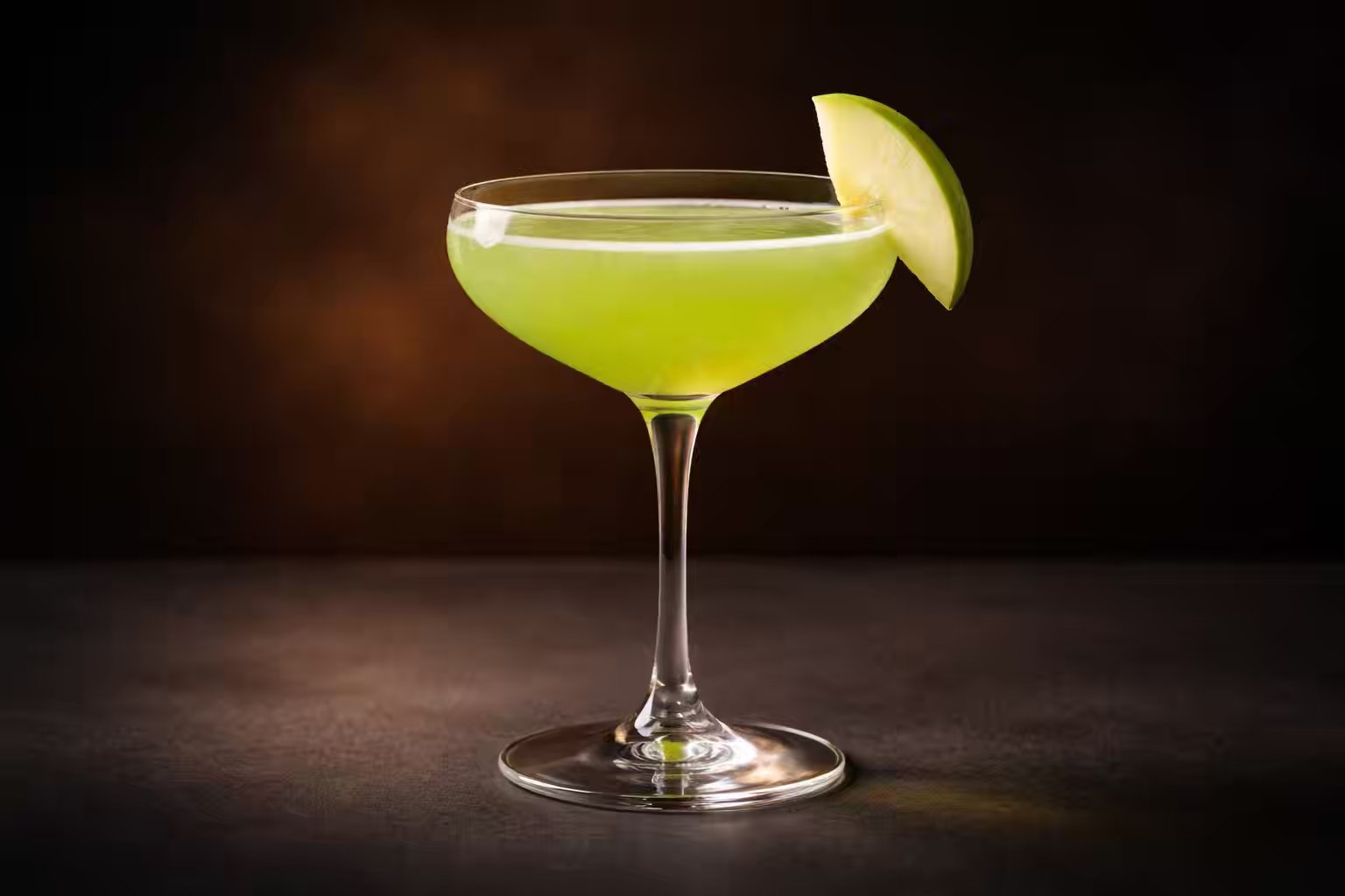 Grassy Sour Apple Martini